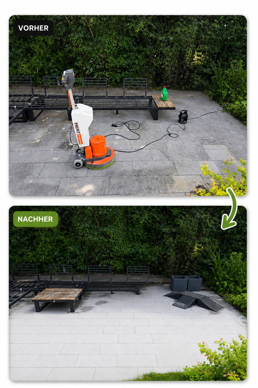 Vorher Nachher Terrasse